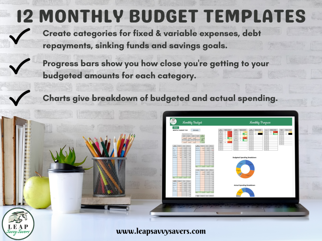 Monthly Budget Template